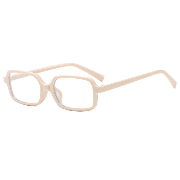 Women's Retro Rectangular Glasses – Breathable, Anti-Blue Light Design-The Yellow Prime