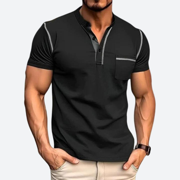 Stylish Summer Polo Shirt for Men - Casual and Comfortable-The Yellow Prime