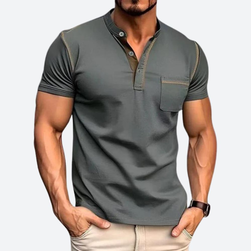 Stylish Summer Polo Shirt for Men - Casual and Comfortable-The Yellow Prime