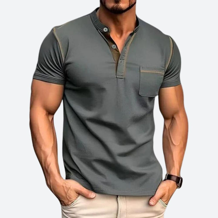 Stylish Summer Polo Shirt for Men - Casual and Comfortable-The Yellow Prime