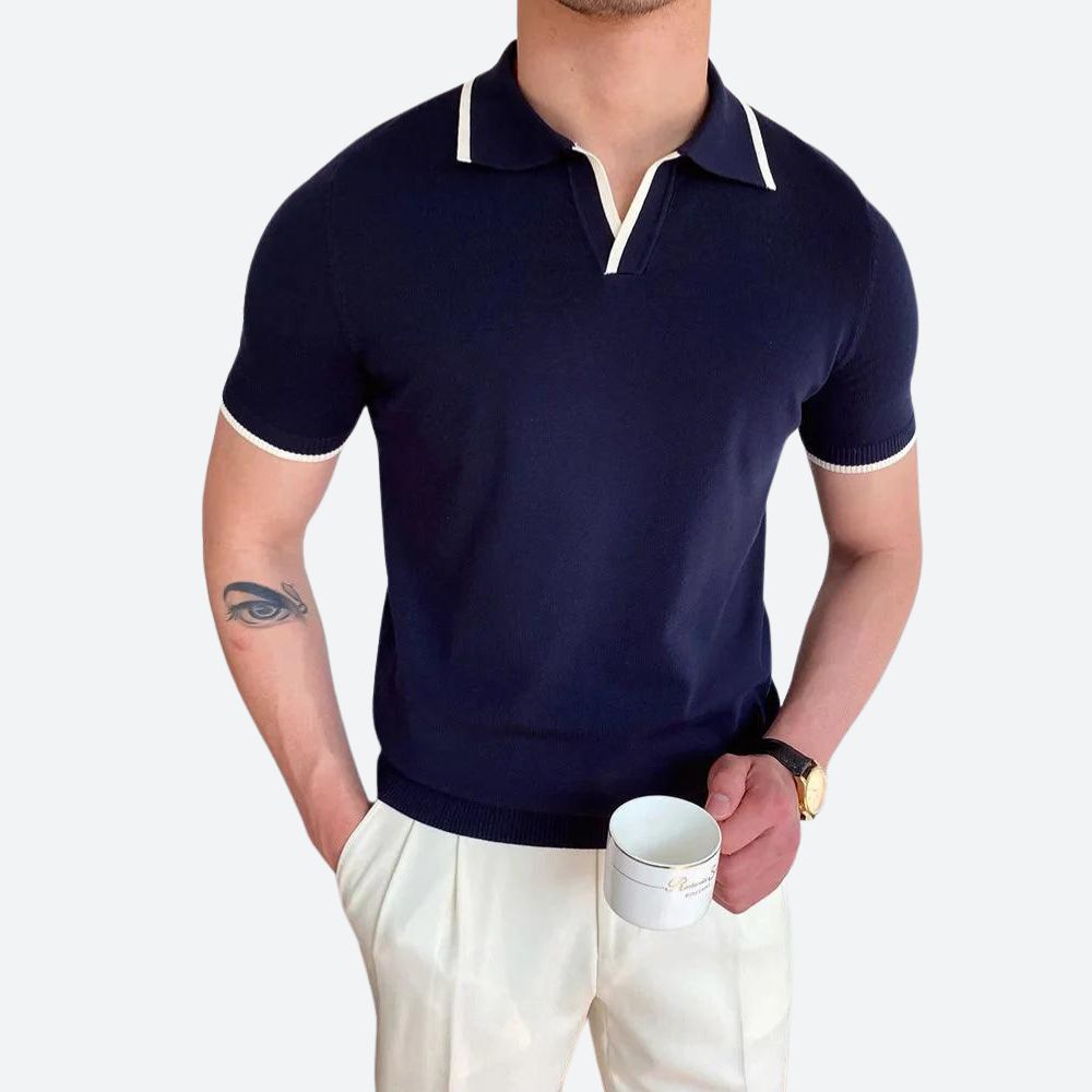 Stylish and Trendy Men's Casual Polo Shirt - Perfect for Every Occasion-The Yellow Prime