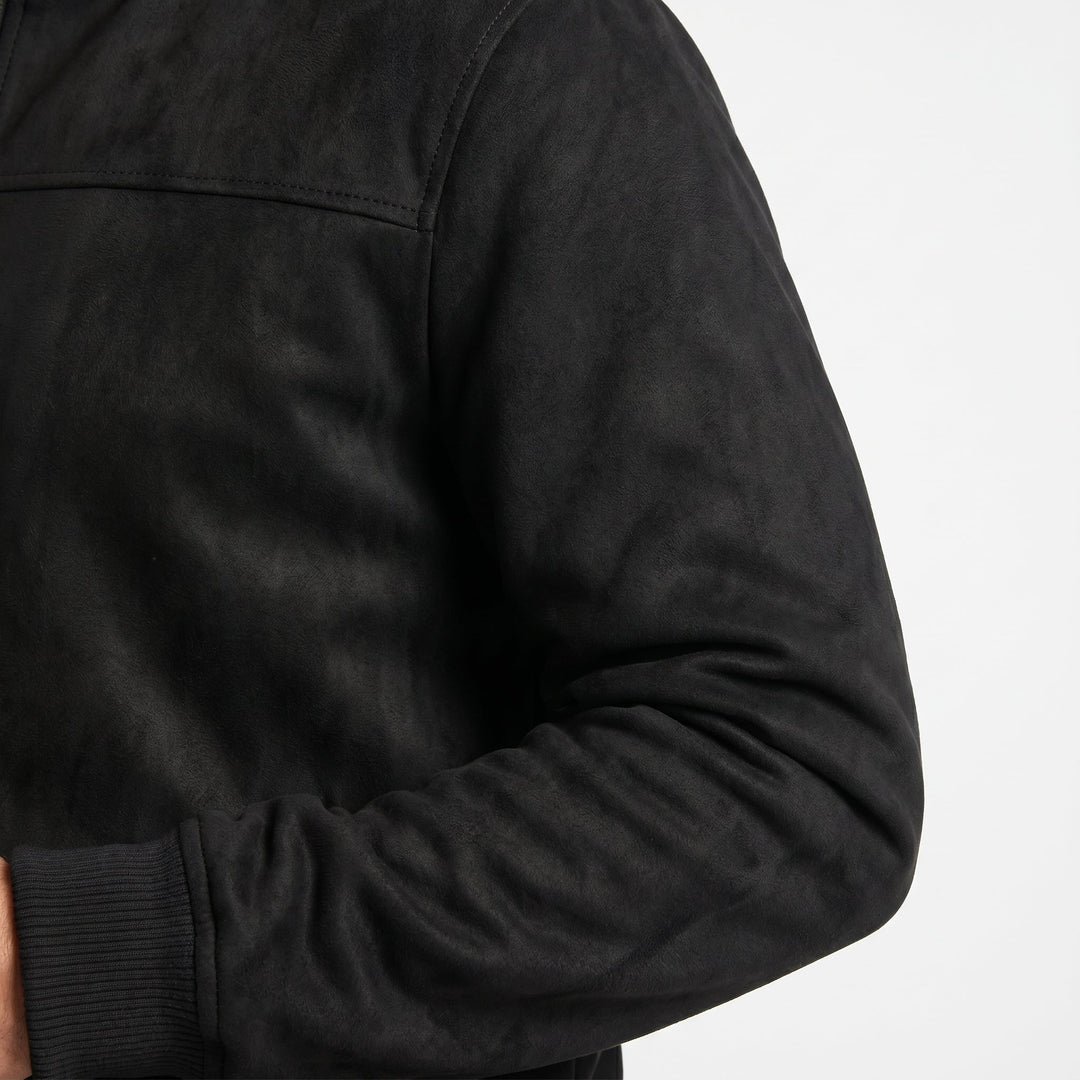 Men's Suede Jacket – Stylish Transitional Outerwear for All Seasons