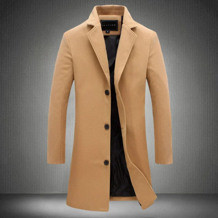 Men's Waterproof Parka Jacket for Autumn and Spring Weather