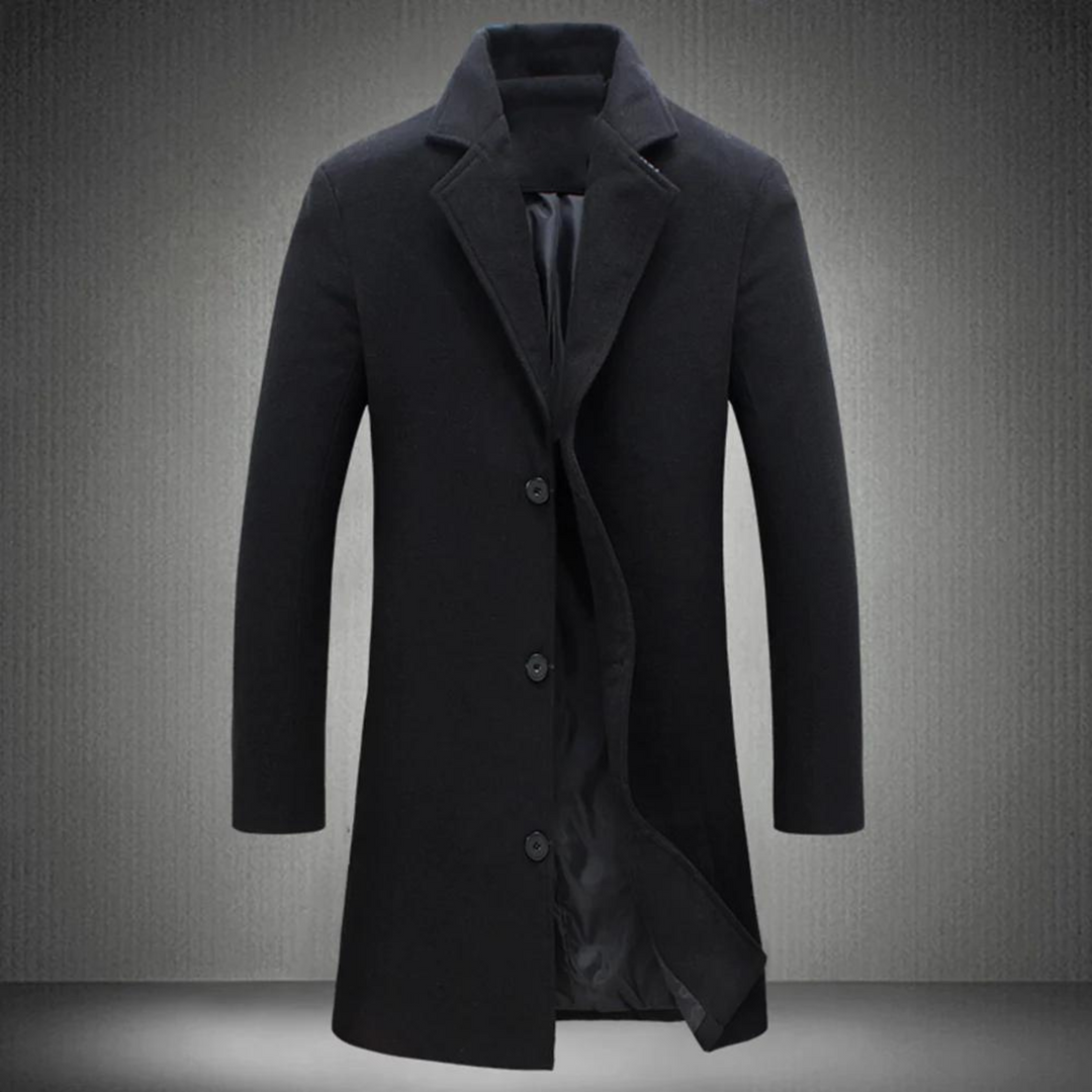 Men's Waterproof Parka Jacket for Autumn and Spring Weather