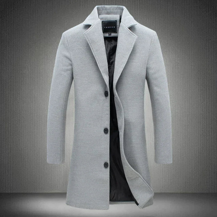 Men's Waterproof Parka Jacket for Autumn and Spring Weather