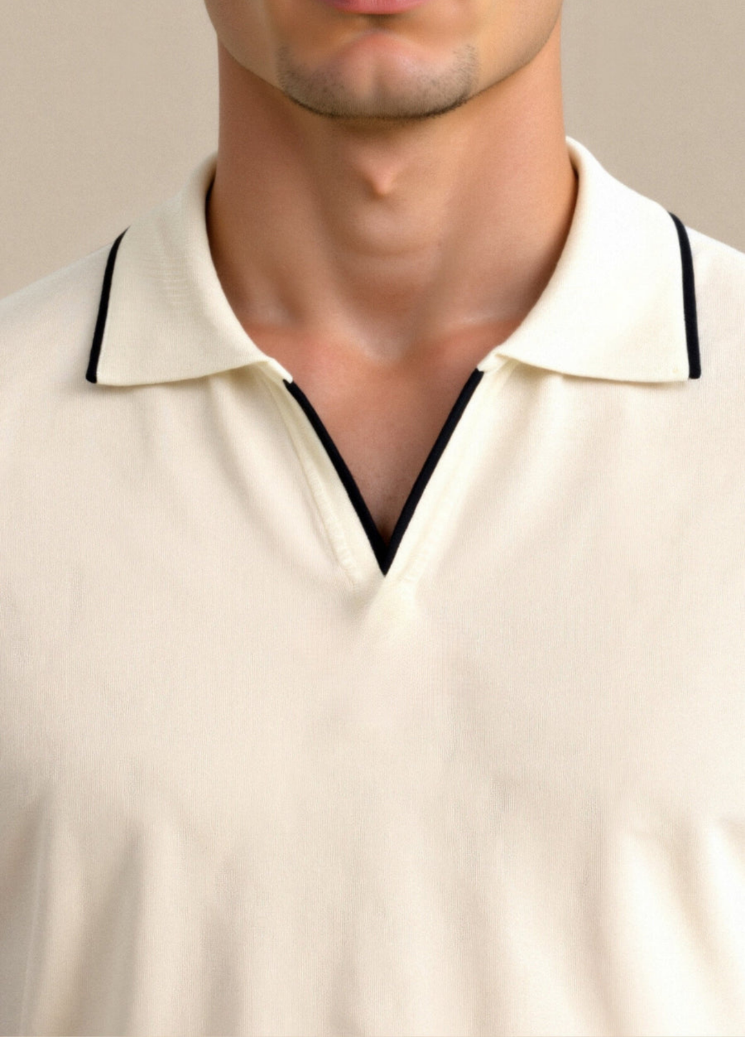 Andrew | Men's Breathable Tailored Fit Polo Shirt-The Yellow Prime