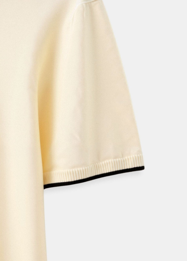 Andrew | Men's Breathable Tailored Fit Polo Shirt-The Yellow Prime