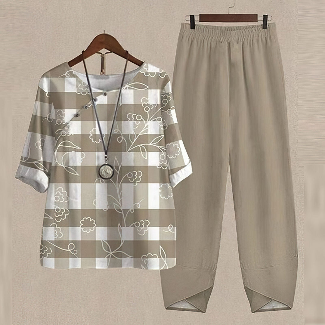 Women's Summer 2-Piece Outfit Set-The Yellow Prime