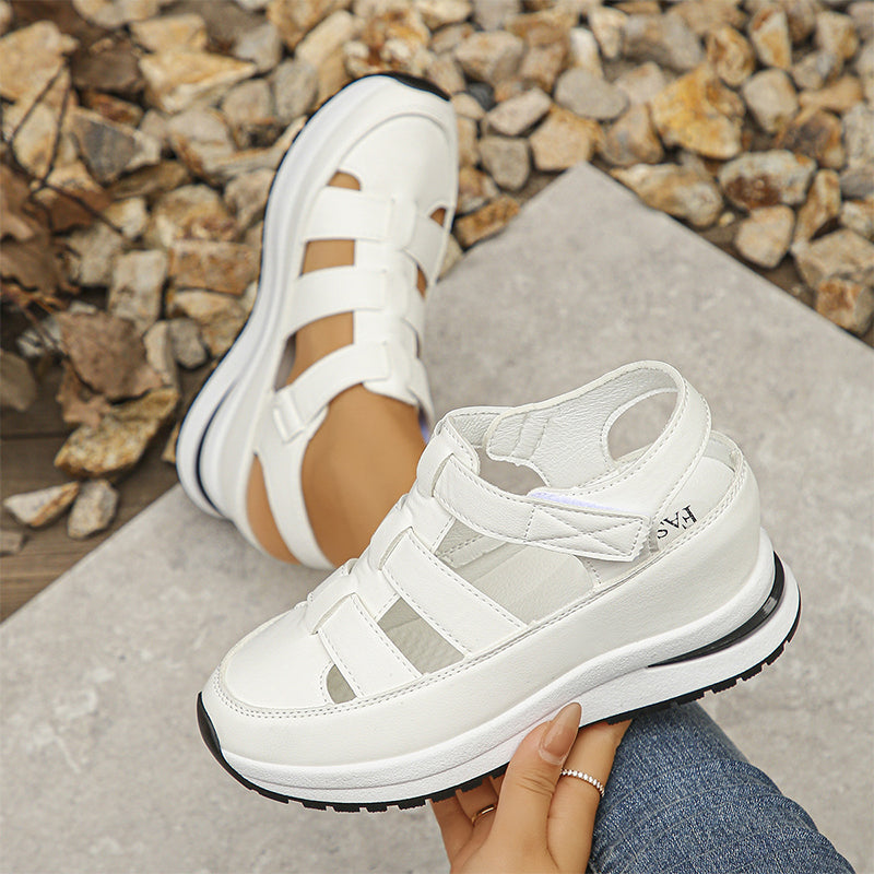 Thea | Women's Closed Toe Strap Design Sandals-The Yellow Prime