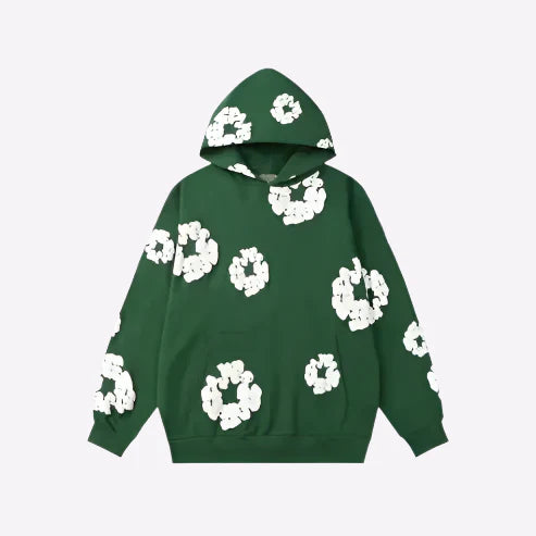 Unisex Floral Graphic Hoodie – Casual Fashion Sweatshirt-The Yellow Prime