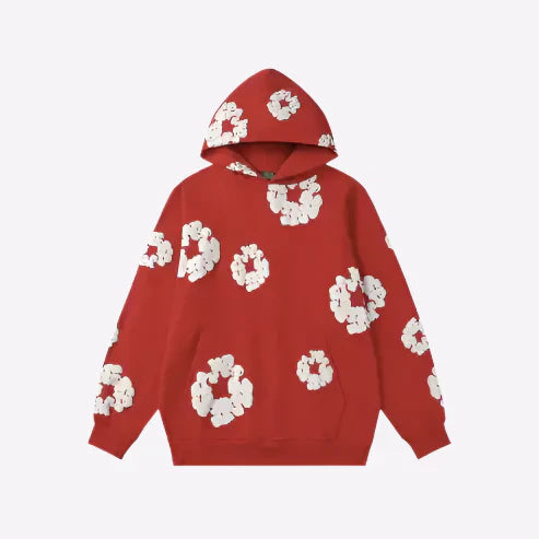 Unisex Floral Graphic Hoodie – Casual Fashion Sweatshirt-The Yellow Prime