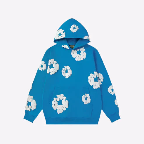 Unisex Floral Graphic Hoodie – Casual Fashion Sweatshirt-The Yellow Prime