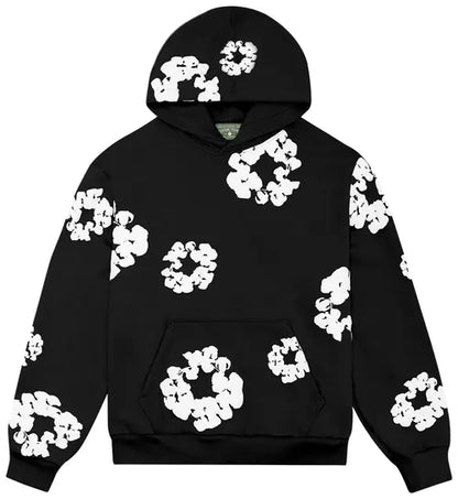 Unisex Floral Graphic Hoodie – Casual Fashion Sweatshirt-The Yellow Prime