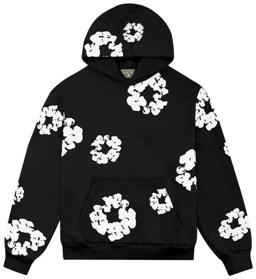 Unisex Floral Graphic Hoodie – Casual Fashion Sweatshirt-The Yellow Prime