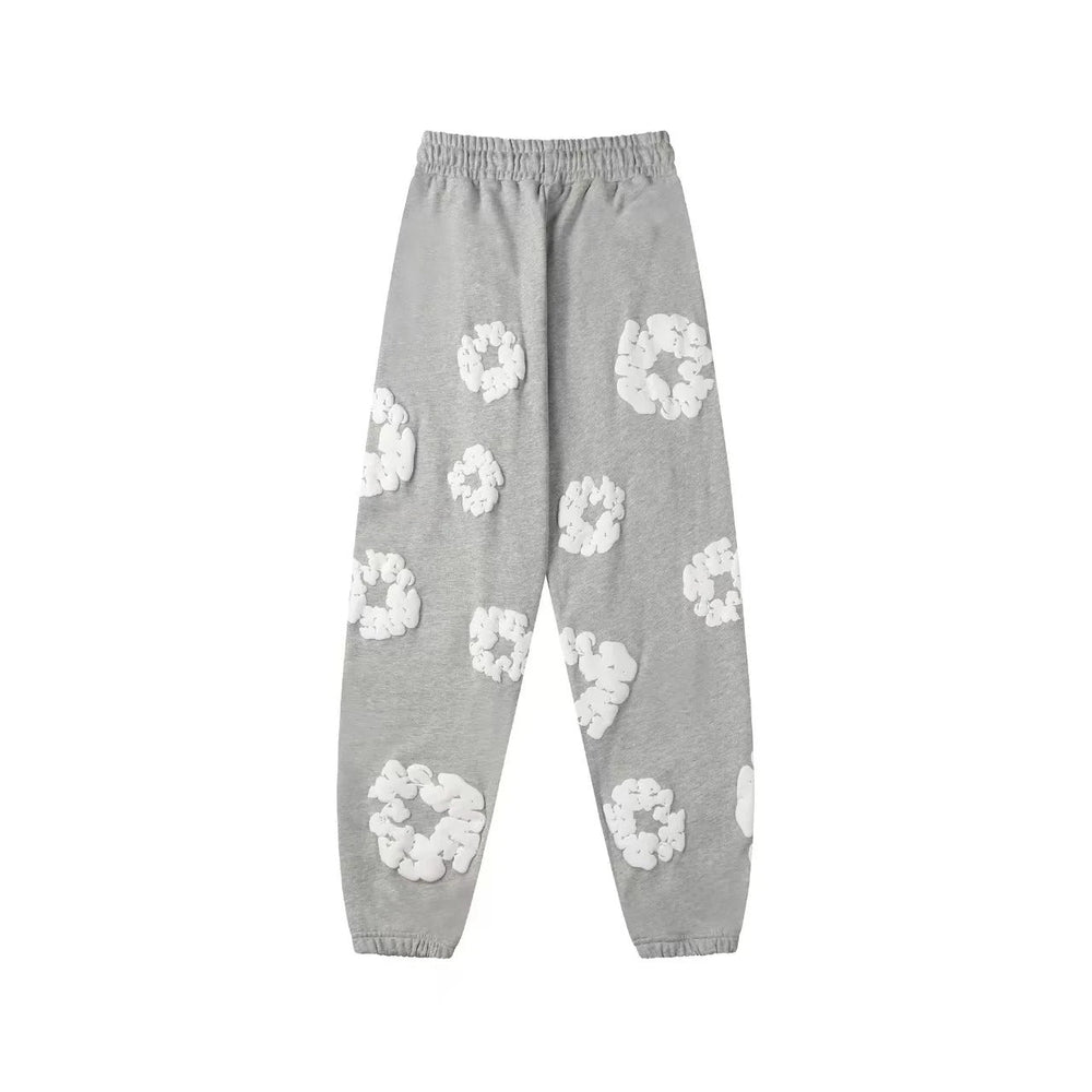 Unisex Floral Print Sweatpants – Casual Fashion Joggers-The Yellow Prime