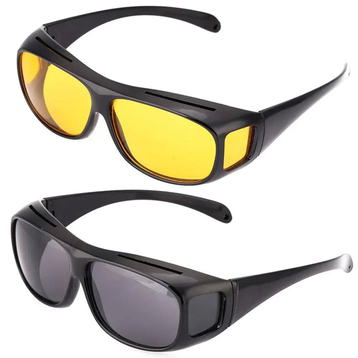 Unisex Lightweight Polarized Night Vision Glasses with UV Protection-The Yellow Prime