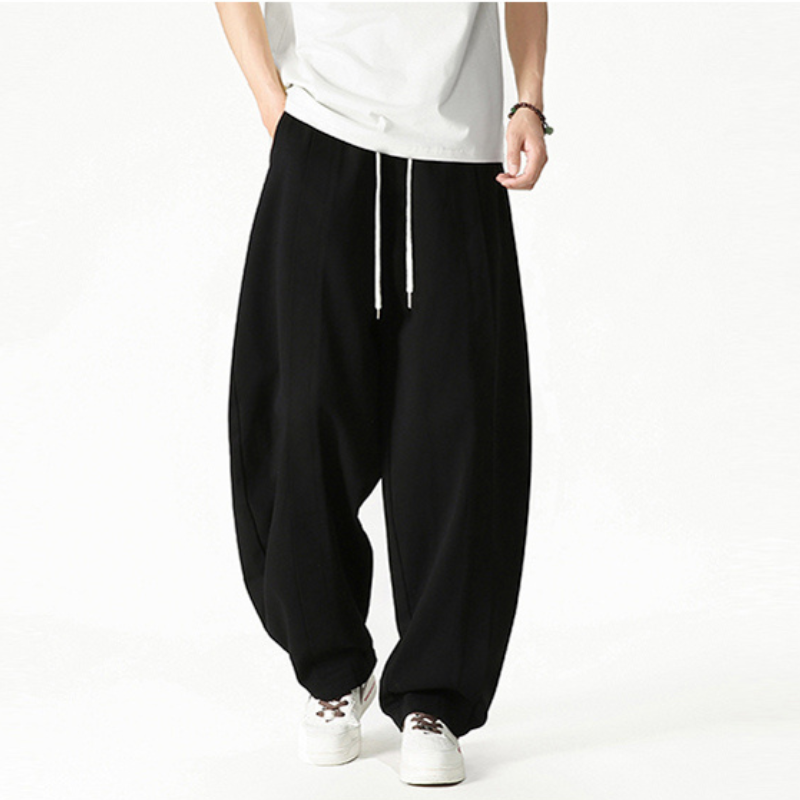 Men's Streetwear Joggers - Santon Style-The Yellow Prime