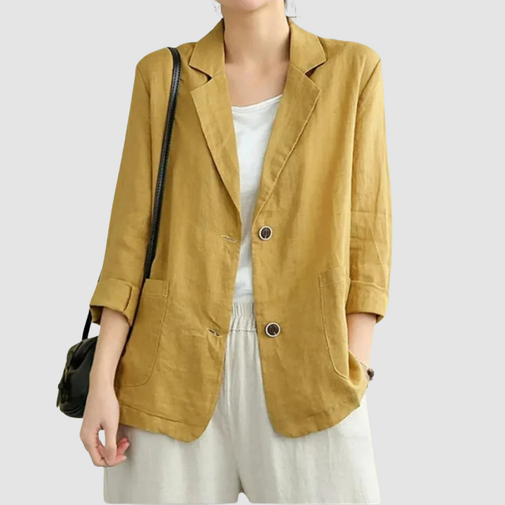 Valerie | Women's Casual Chic Blazer-The Yellow Prime