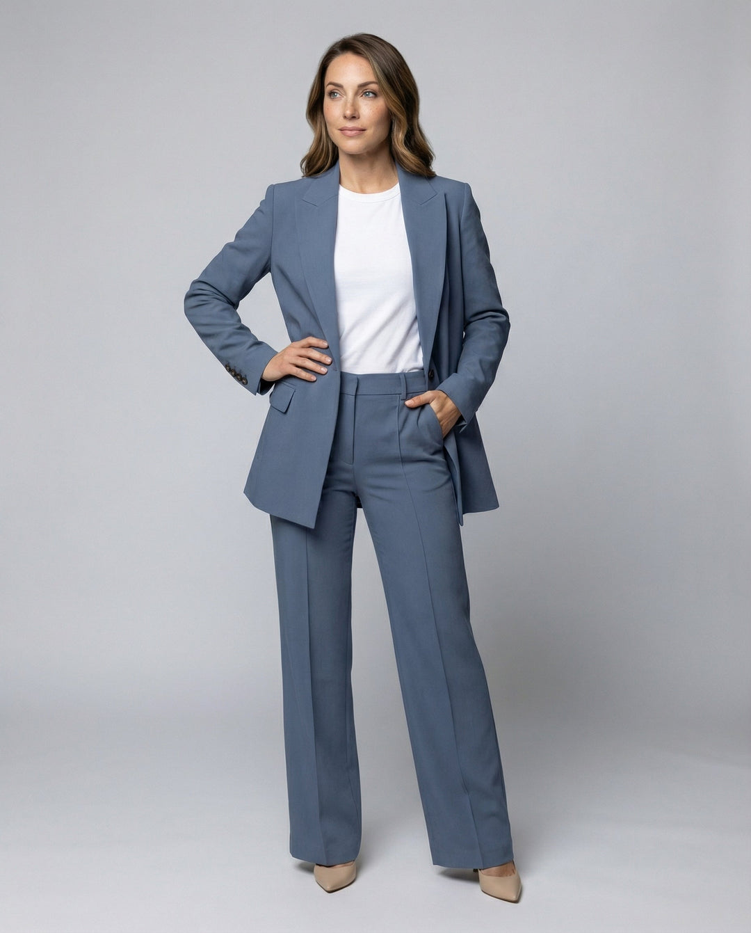 Women's Elegant Suit Set for Professional and Casual Wear-The Yellow Prime