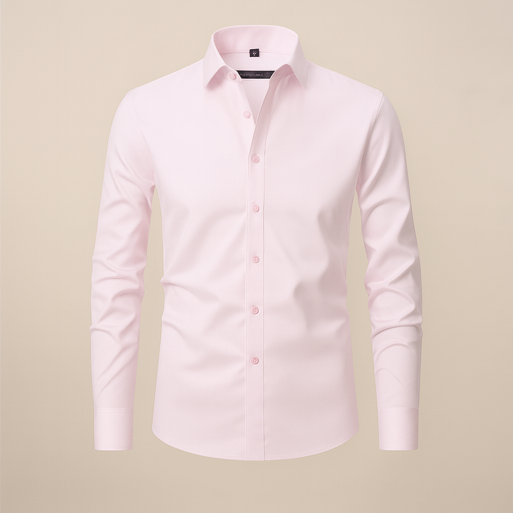 Velimir | Men's Casual Long Sleeve Shirt-The Yellow Prime