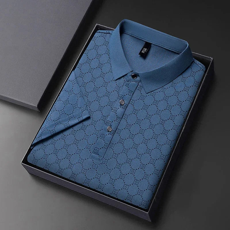 Vergel | Modern Stylish Men's Polo Shirt-The Yellow Prime