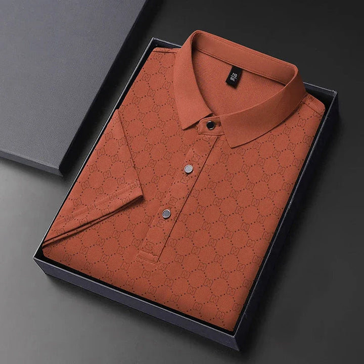 Vergel | Modern Stylish Men's Polo Shirt-The Yellow Prime