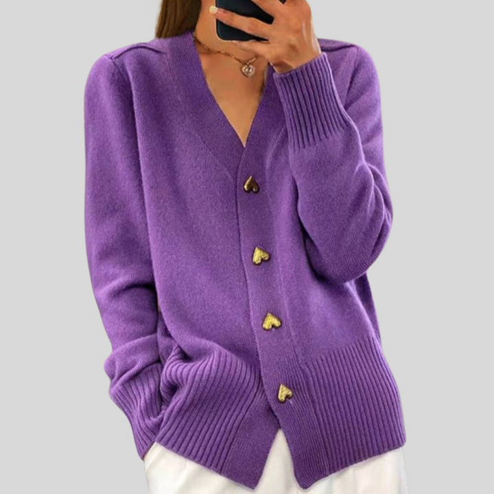 Veronica | Women's Elegant Cardigan-The Yellow Prime
