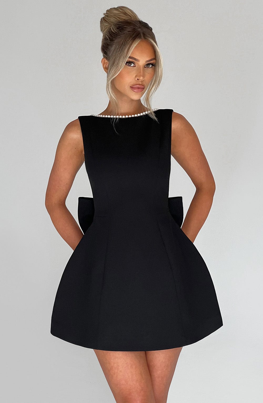 Veronica | Women's Elegant Structured Wedding Guest Dress-The Yellow Prime