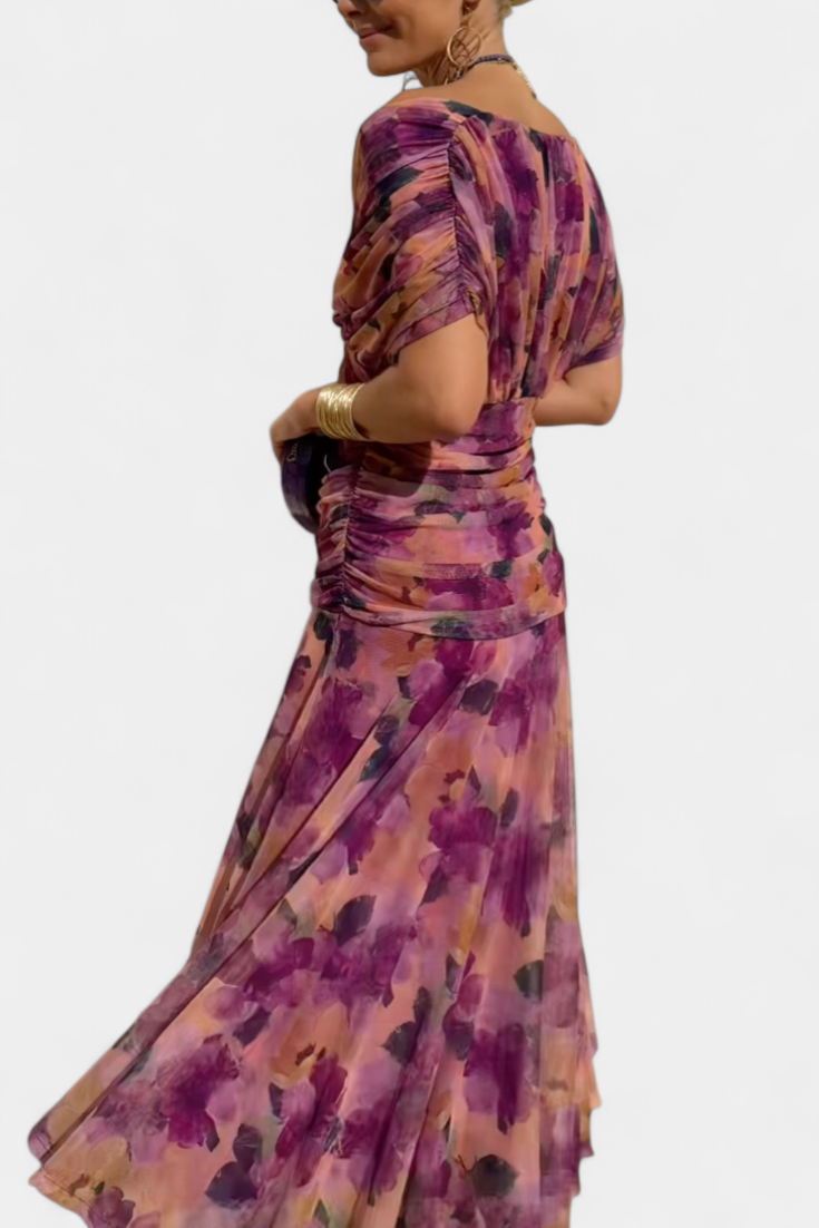 Victoria | Women's Off-Shoulder Evening Gown-The Yellow Prime