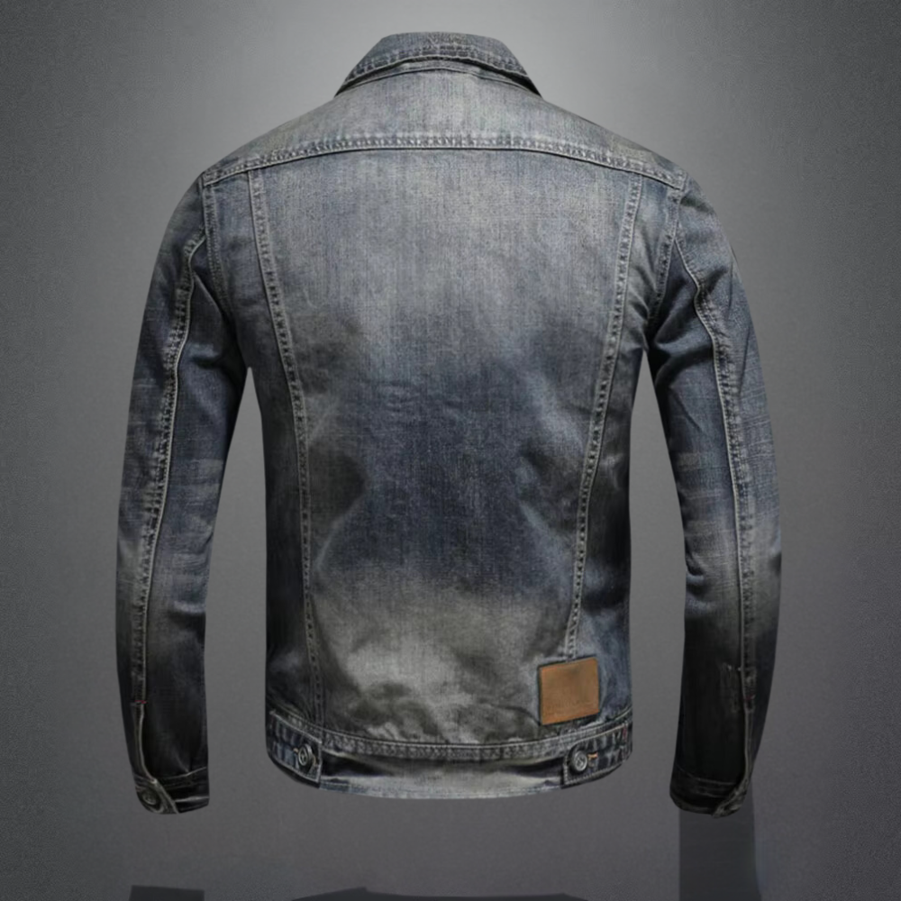 Nathan | Men's Trendy Denim Jacket