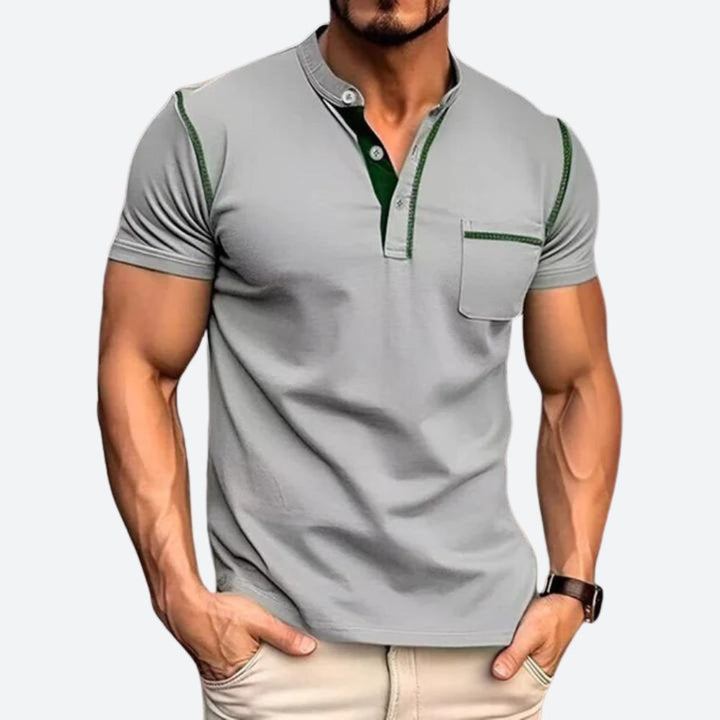 Stylish Summer Polo Shirt for Men - Casual and Comfortable-The Yellow Prime