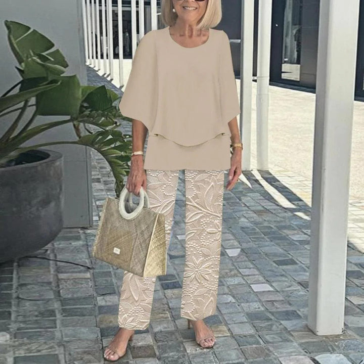 Wenda | Women's Effortless Two-Piece Outfit-The Yellow Prime