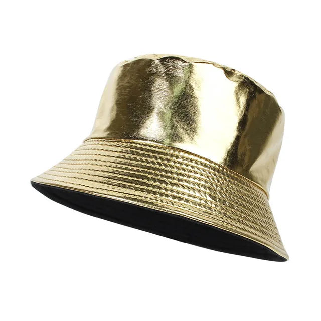 Women's Holographic Fisherman Hat-The Yellow Prime