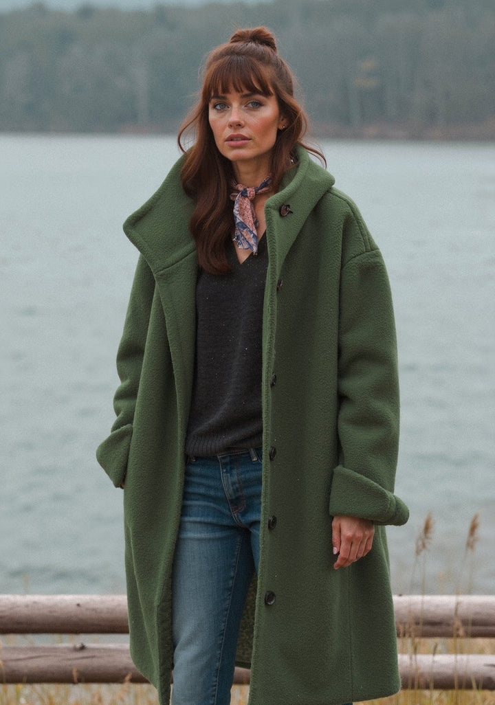 Women's Thick Hooded Winter Coat with Warm Lining