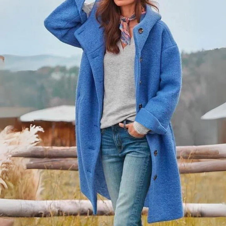 Women's Thick Hooded Winter Coat with Warm Lining