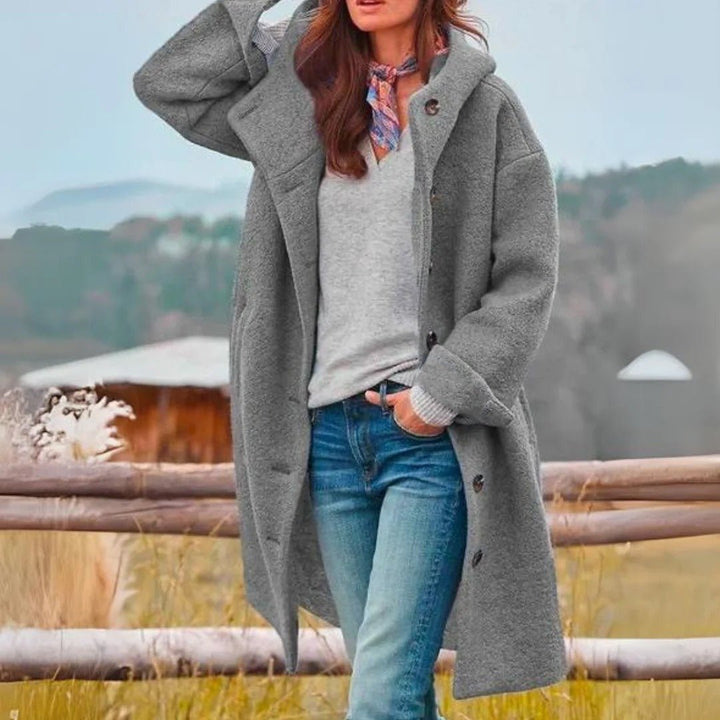 Women's Thick Hooded Winter Coat with Warm Lining