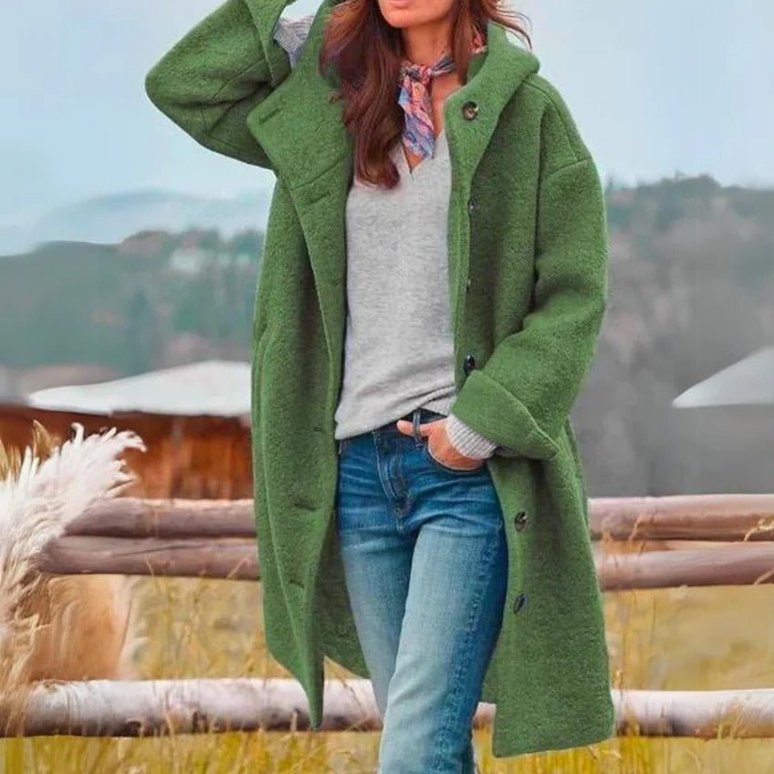 Women's Thick Hooded Winter Coat with Warm Lining
