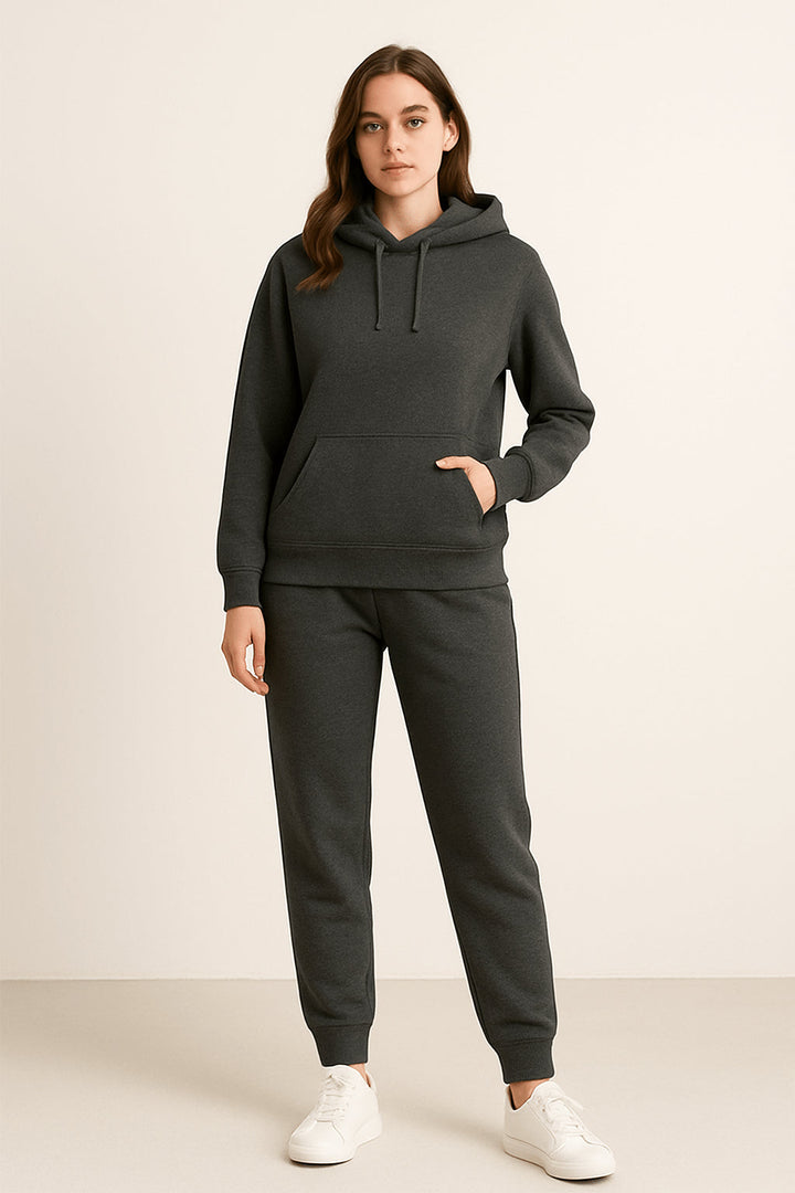 Women's Cozy Hoodie and Joggers Loungewear Set