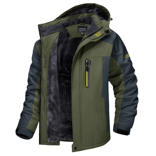 Veste coupe-vent imperméable pour homme, pour un confort extérieur toute la journée