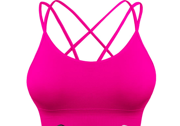Women's 3-Pack Crisscross Padded Sports Bra for Medium Impact Fitness-The Yellow Prime