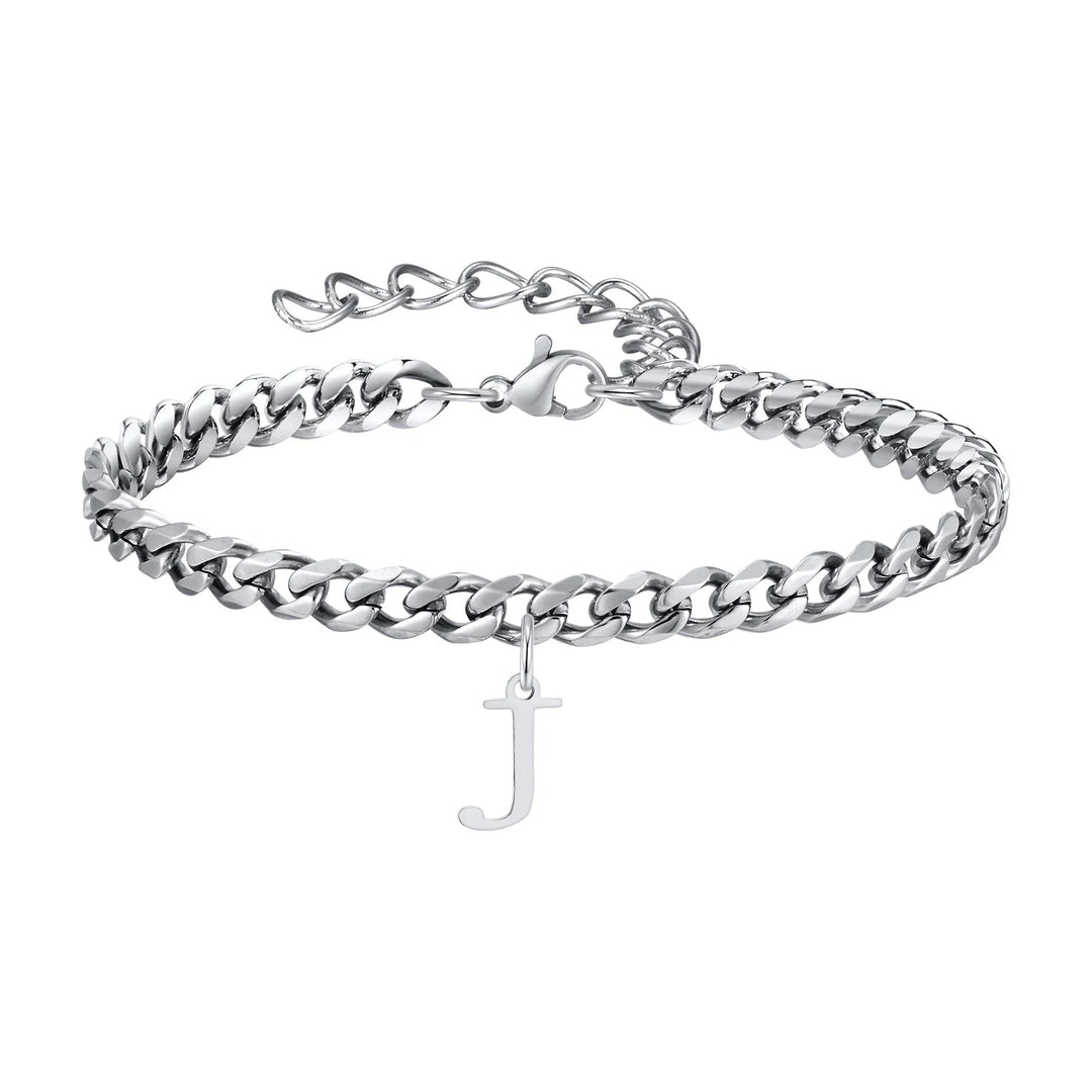 Women's Adjustable Stainless Steel Cuban Link Bracelet-The Yellow Prime