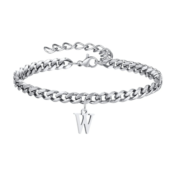 Women's Adjustable Stainless Steel Cuban Link Bracelet-The Yellow Prime