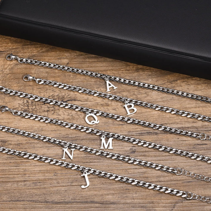 Women's Adjustable Stainless Steel Cuban Link Bracelet-The Yellow Prime
