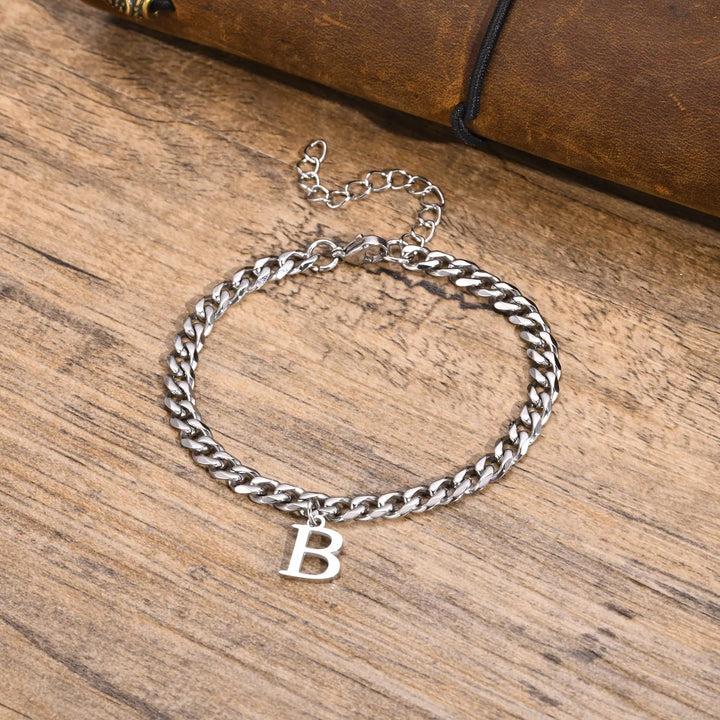 Women's Adjustable Stainless Steel Cuban Link Bracelet-The Yellow Prime