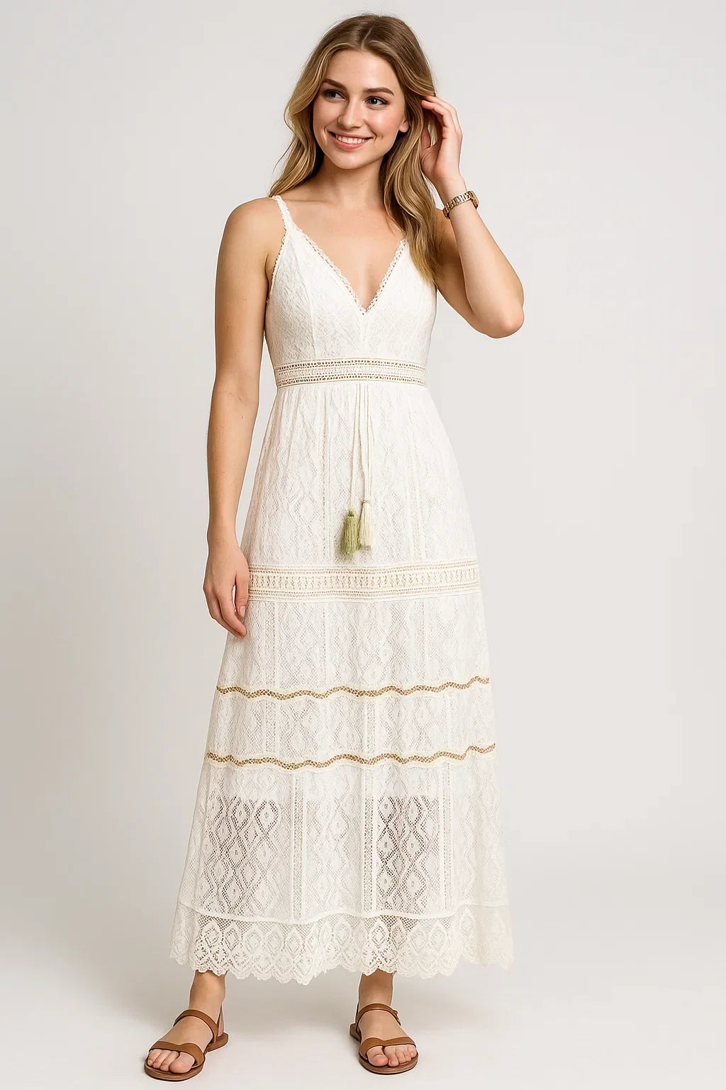 Women's Bohemian Maxi Dress for Stylish Summer Outfits-The Yellow Prime