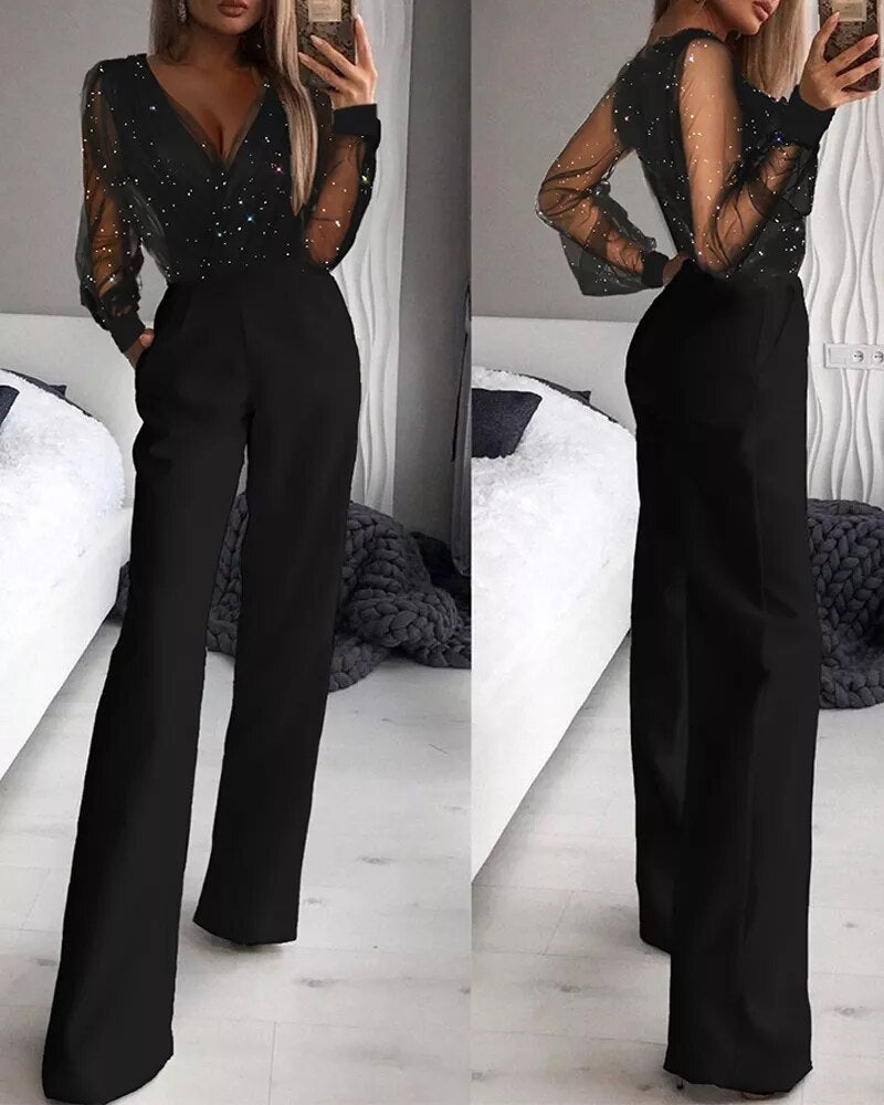 Women's Casual Solid Design Jumpsuit for Everyday Wear-The Yellow Prime