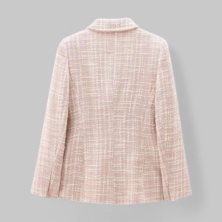 Anneliese | Women's Stylish Double-Breasted Tweed Blazer