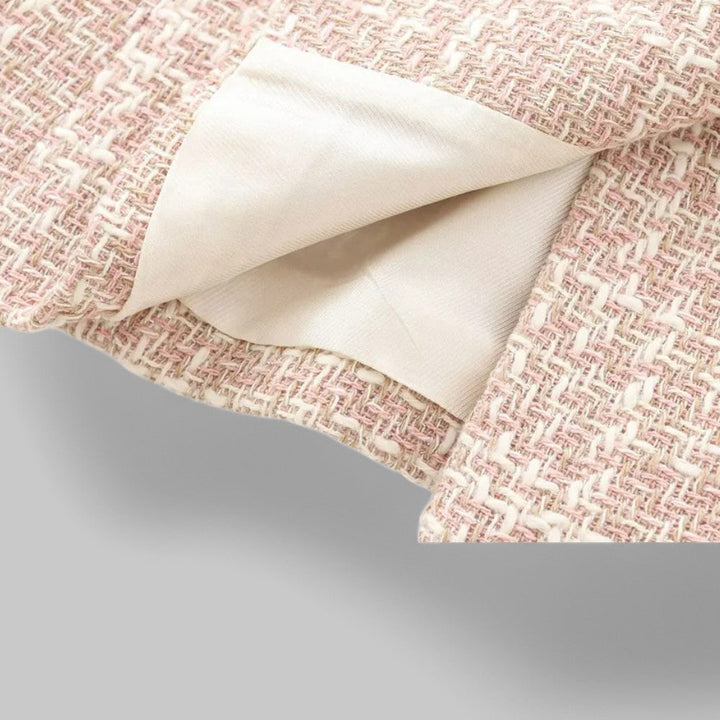 Anneliese | Women's Stylish Double-Breasted Tweed Blazer