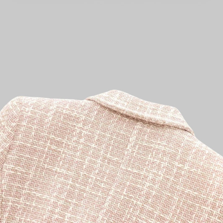 Anneliese | Women's Stylish Double-Breasted Tweed Blazer