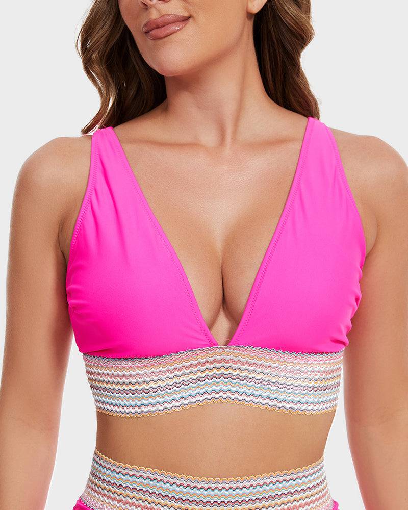 Women's Corrective Swimwear Bikini for Flattering Fit-The Yellow Prime